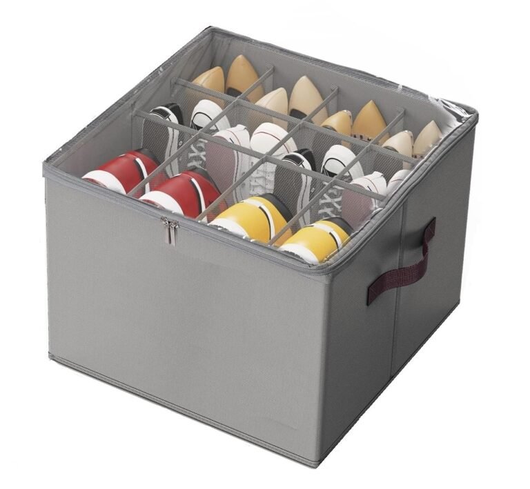Boîte de Rangement Compartimentée avec Couvercle Transparent – Darylum (t)