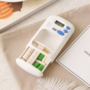 Pilulier Distributeur Intelligent avec Minuteur Intégré