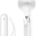 mini ventilateur portable multifonction avec lampe torche batterie de secours