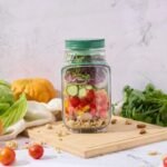 🥗 Bocal à Salade Hermétique – Fraîcheur & Praticité au Quotidien