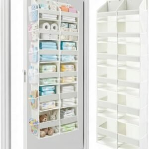 Organisateur de Porte Suspendu Multi-Poches pour Garde-Manger Hover Image