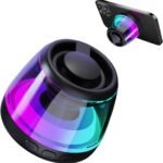 Enceinte Portable Bluetooth 5.3 avec Lumières Ambiantes – La Musique Réinventée !