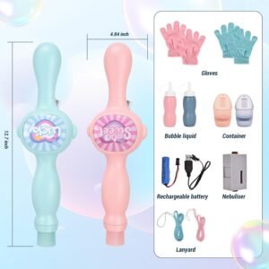Machine à Bulles de Fumée Magique – Jouet Interactif avec Gants Hover Image