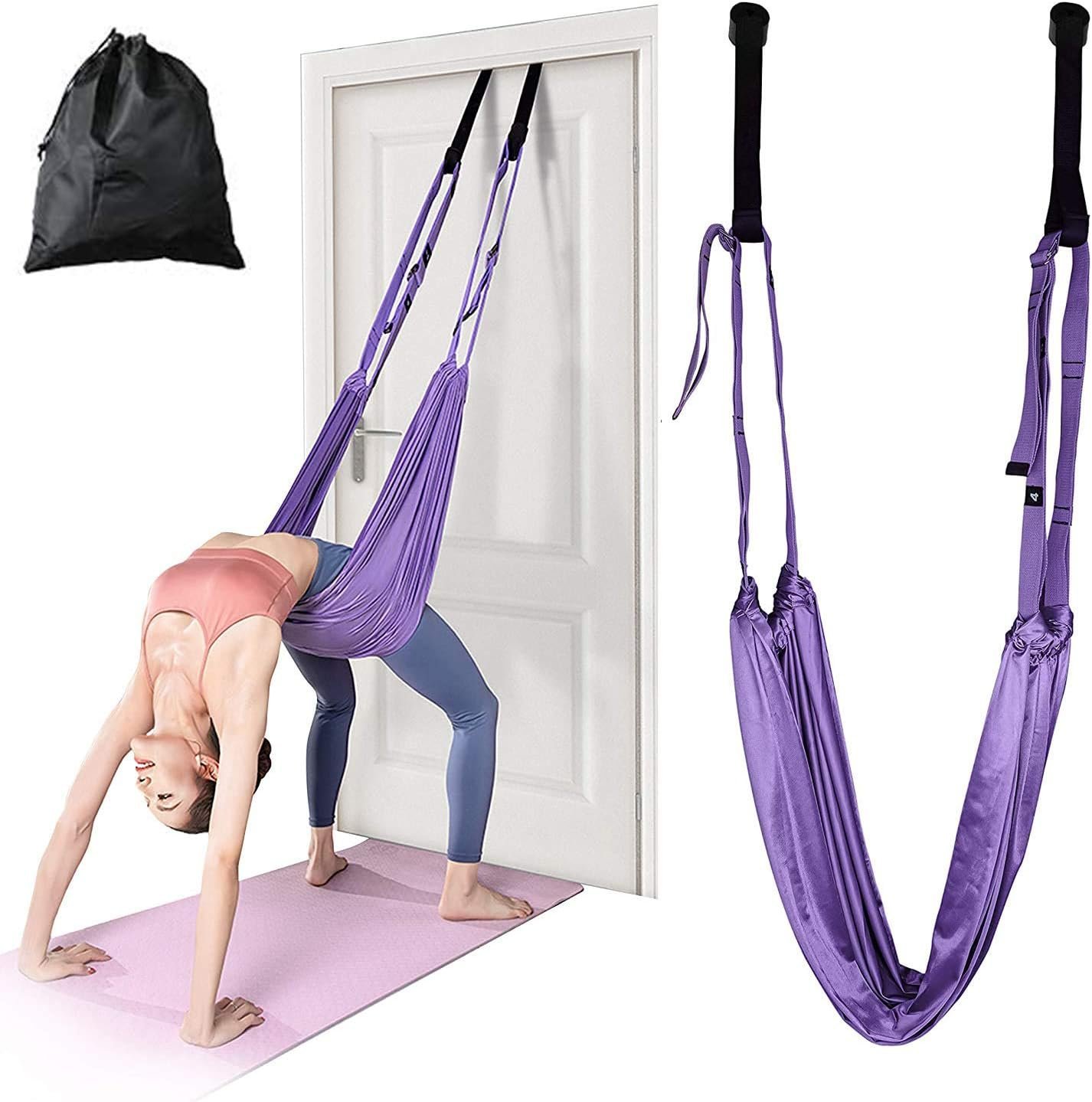 Corde murale de yoga aérienne pour porte battante