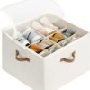 Boîte de Rangement Compartimentée avec Couvercle Transparent – Darylum