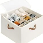 Boîte de Rangement Compartimentée avec Couvercle Transparent – Darylum