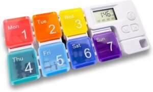 Pilulier Électronique Intelligent avec Alarme – 7 Jours