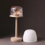 Lampe de Table Sans Fil 2-en-1 "Lumy" - Design et Polyvalente