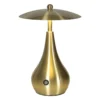 Lampe de Table de Chevet Post-Moderne Metalique