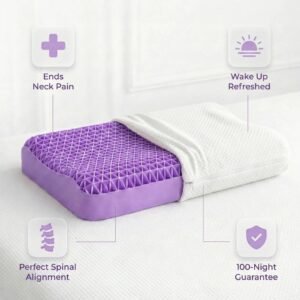 Oreiller Ergonomique Gel – Confort Révolutionnaire