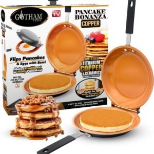 Poêle Antiadhésive 2-en-1 – Omelettes et Pancakes Hover Image